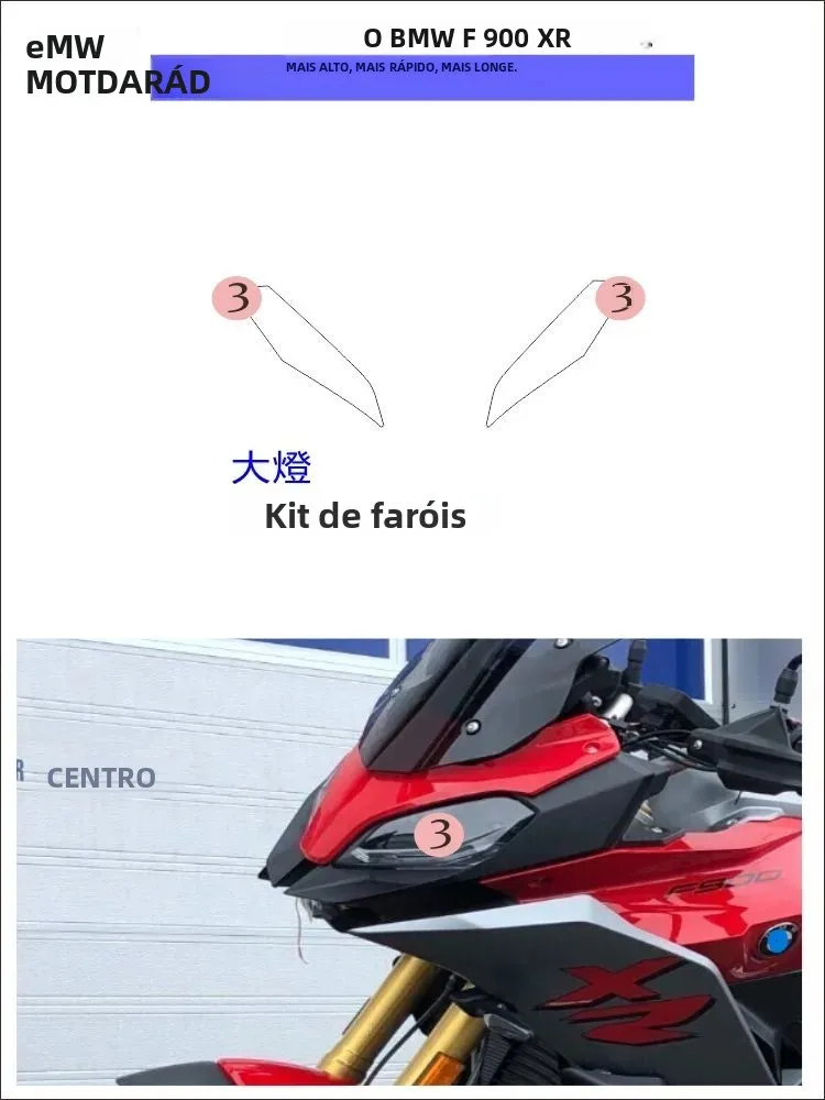 オートバイ用ペイント保護フィルム、フルキット、傷防止、自己修復技術、900-xr、適用可能