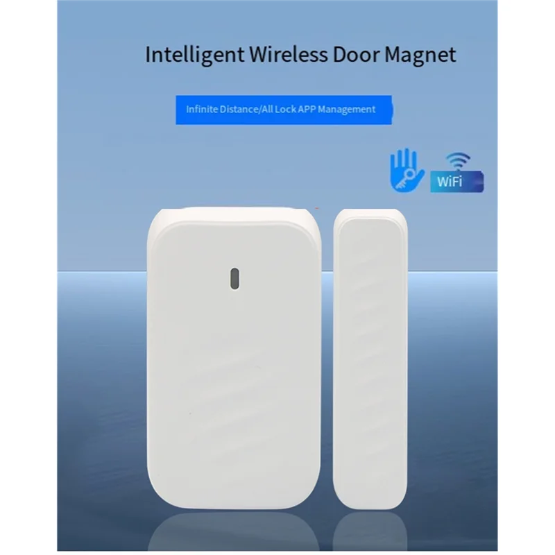 เซ็นเซอร์ตรวจจับการเปิด/ปิดประตูหน้าต่างไร้สาย A55T DS3 2.4Ghz TTLOCK ทำงานร่วมกับแอป G2 TTLOCK