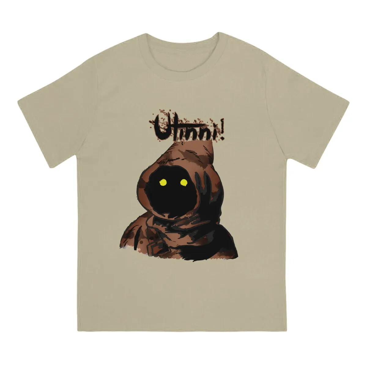 Men T-Shirt Jawa Utinni Awesome 100% Cotton Tee Shirt Short Sleeve T Shirts O Neck Clothes New Arrival