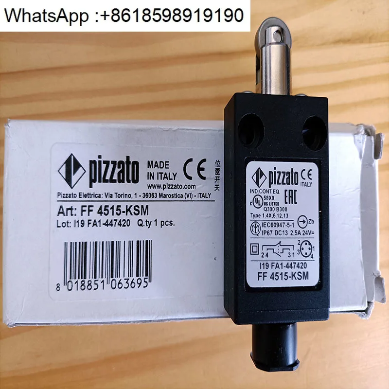 

PIZZATO mechanical roller travel limit switch FF4515 KSM NFB110BB SMK