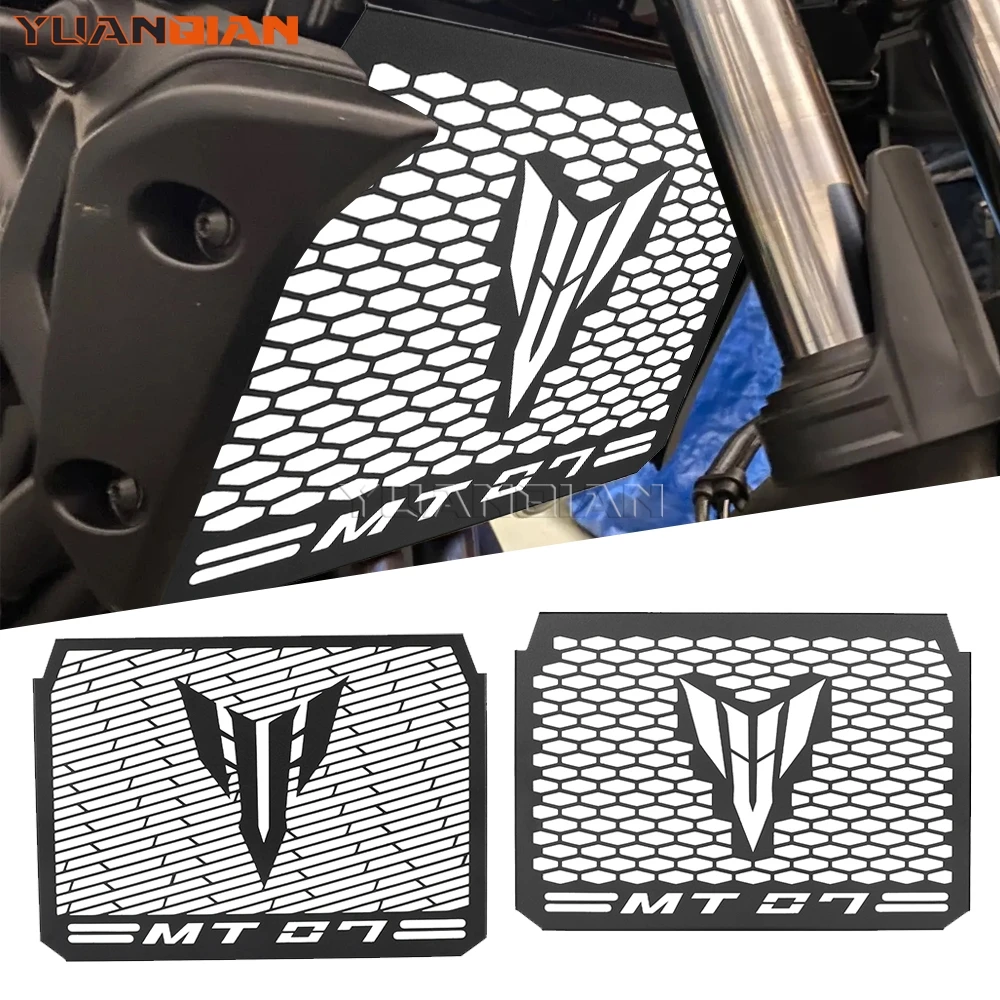 

MT07 Motorcycle Radiator Grille Guard Cover Protector For Yamaha MT-07 FZ-07 MT 07 FZ 07 2017 2018 2019 2020 2021 2022 2023 2024