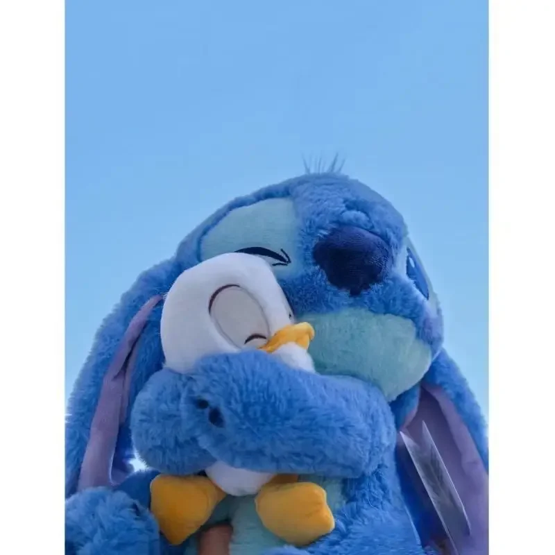 Jouet en peluche Donald Duck Stitch, étoile au beurre, cadeau d'anniversaire, 30cm