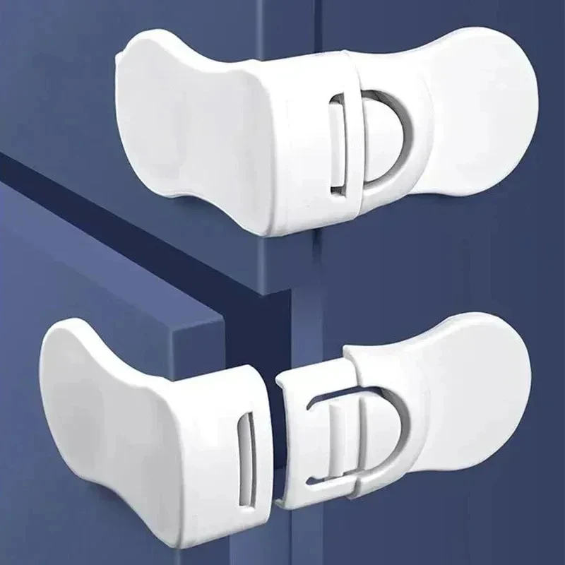 Cierres de Seguridad para Cajones y Armarios para Bebés, Cierre de Seguridad Antipinzamiento para Manos, Accesorios de Protección para la Seguridad Infantil en el Hogar