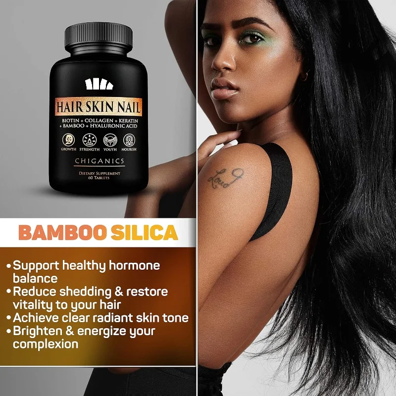 Vitamin Complex Hair Growth Supplement, Making Hair Stronger, Fuller, and Healthier -60 Capsules