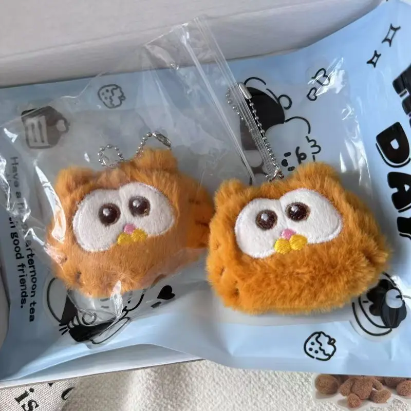 

Новый Гарфилд аниме ультра мягкая плюшевая кукла брелок пара студентов супер милый подарок на день рождения девушка рюкзак мультяшное украшение ﻿