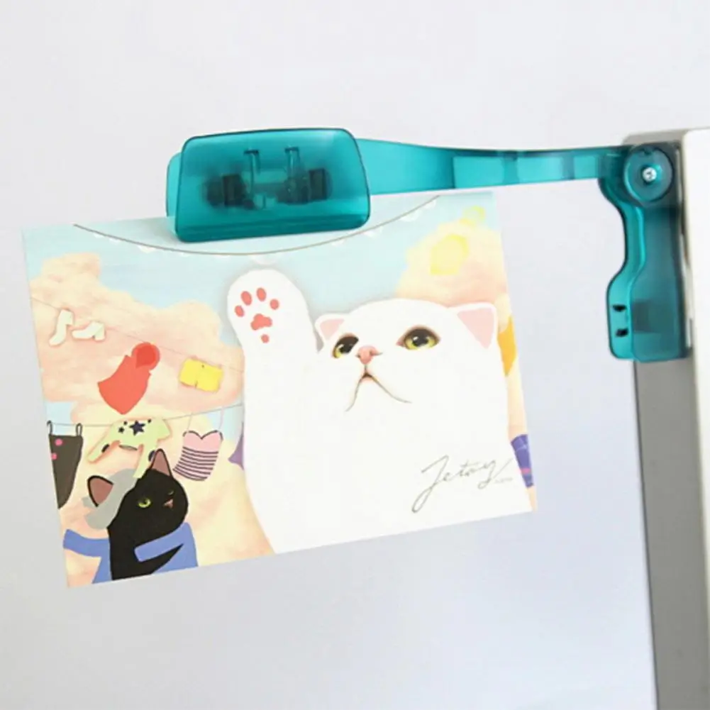 Carpeta plegable para Monitor de ordenador, soporte de archivo, botón de autobloqueo, expulsión de un clic, portafolio, suministros de oficina