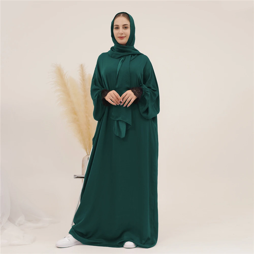 Eid Djellaba Hooded Ramadan Eid Muslim Dress Woman Prayer Garment Islam Clothing Abaya Khimar Hijab Robe Kaftan Kebaya Jalabiya