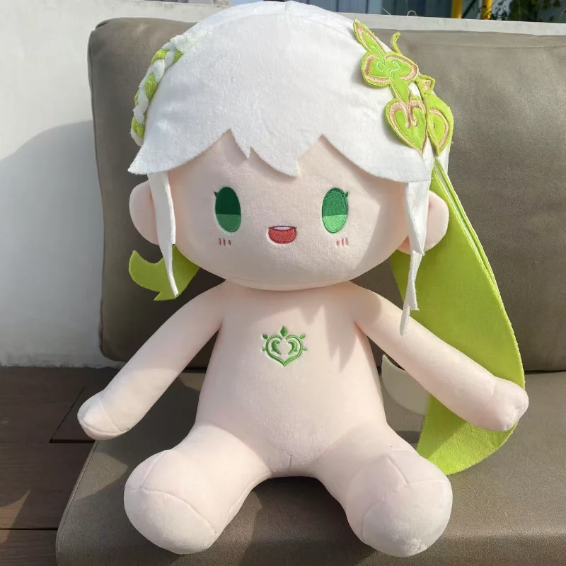 

40CM Anime Genshin Impact Nahida Attribute Sitting Posture Plush Doll Cartoon Cotton Stuffed Toys Plushie Christmas Present Cute