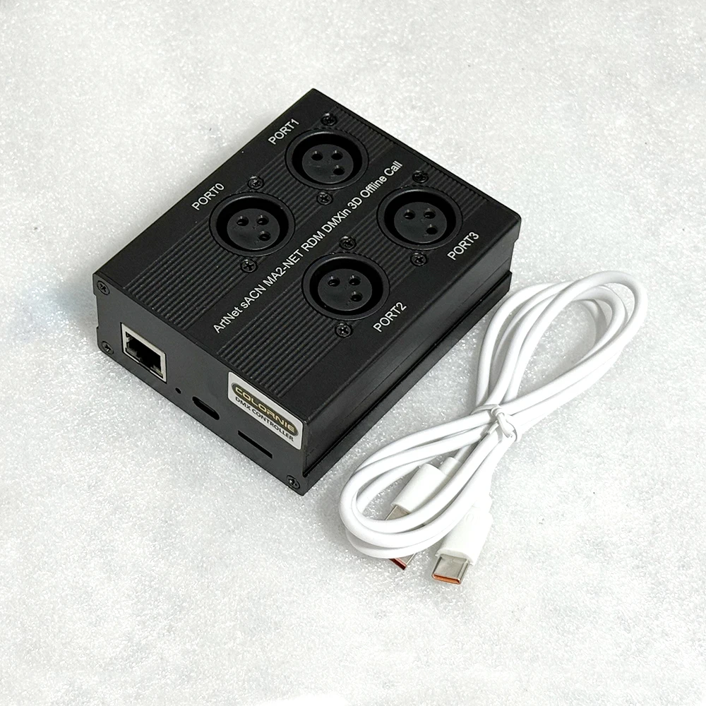 وحدة تحكم في ضوء المرحلة الفائقة MA2 & MA3 ARTNET/SACN SL04 DMX512 مدمجة 54 نوعًا من تأثيرات RGB