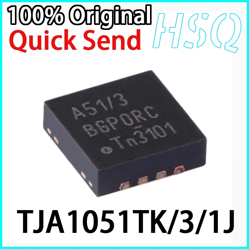 

1PCS Original TJA1051TK/3/1J Silk Screen A51/3 HVSON-8 High-speed CAN Transceiver Chip