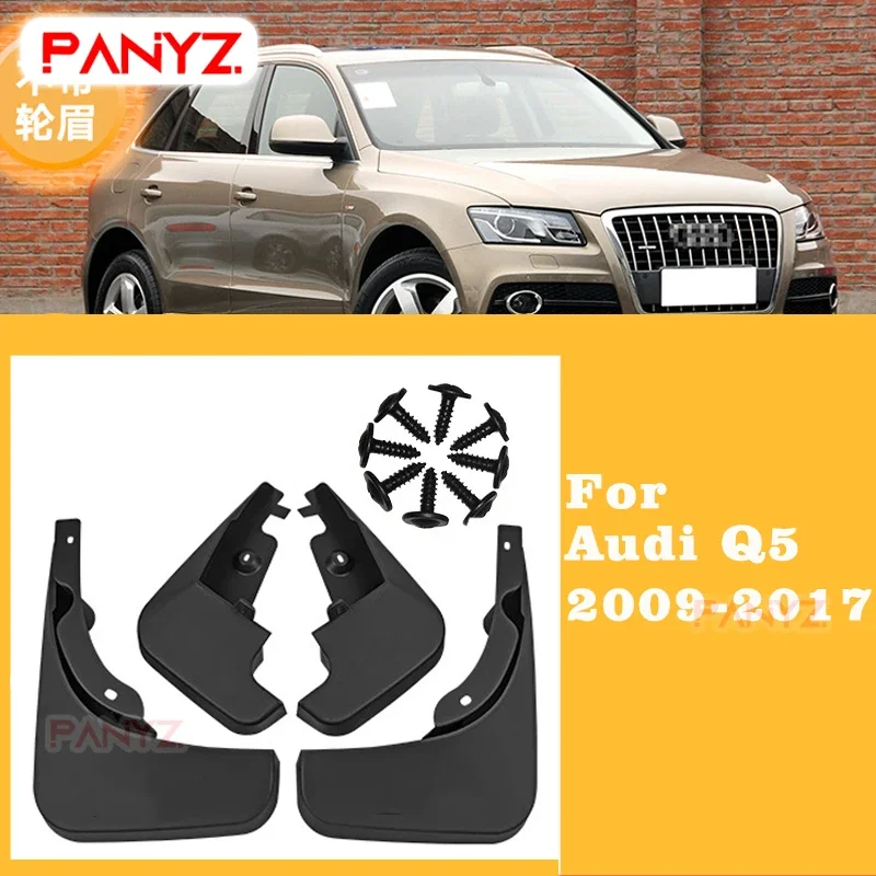 Fit For Audi Q5L 2009-2016 2018-2020 Mudflaps Mud Flap Flaps Splash Guards Fender2010-2013 2014 2015 2016 Front Rear Accessories