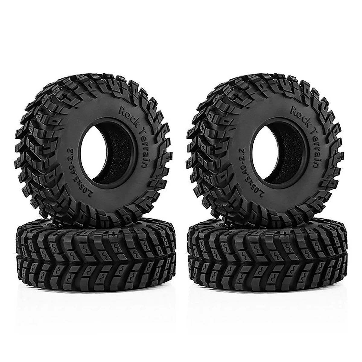 

RC 137*52mm 2.2 inch Soft Rubber Tire for 1/10 Axial SCX10 90046 TRX4 D90 D110 RR10 Wraith RC Crawler Car Upgrade Tyres