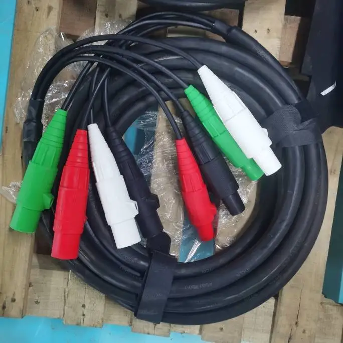 35mm2 3 Phase Power Electrical Cable with 400A Camlocks