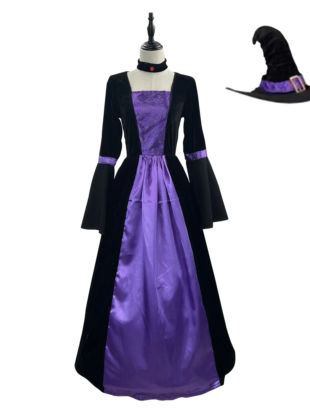 

Halloween Witch Cosplay Stage Party Costumes Women's Clothing Traditional Chinese Ethnic Stage Performance Dresses
