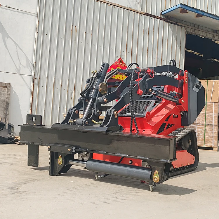 DTR 450 Log Splitter Attachment Machine for Mini Skid Steer Loader Mini  Loader  for Sale