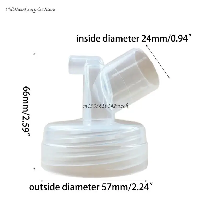 Breastfeeding Milk Extractor Connector Y Shaped Connecting Adapter for Spectra Dropship