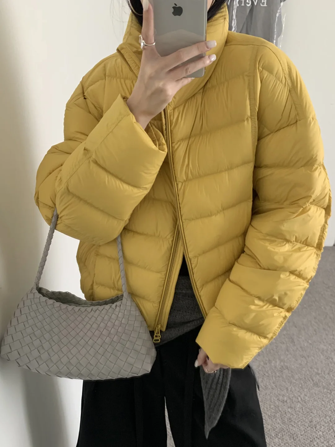 

Fashionable Stand Collar Thickened Cotton Jacket Women's Winter New Style Versatile Warmth High-End Feeling Korean Loose Fit