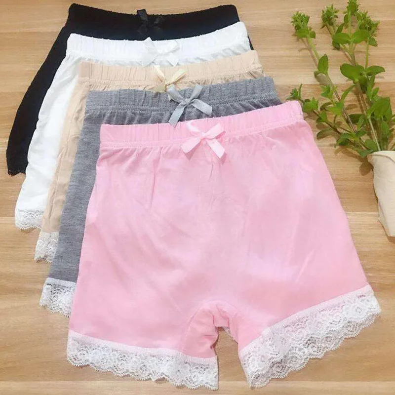 

New Summer Thin Girls Solid Shorts