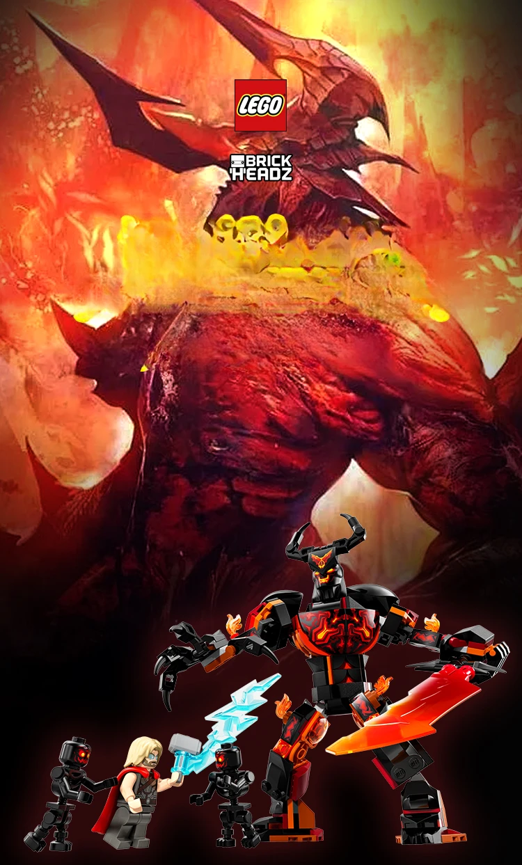 LEGO Marvel Super Heroes Thor Surtur 76289 AliExpress
