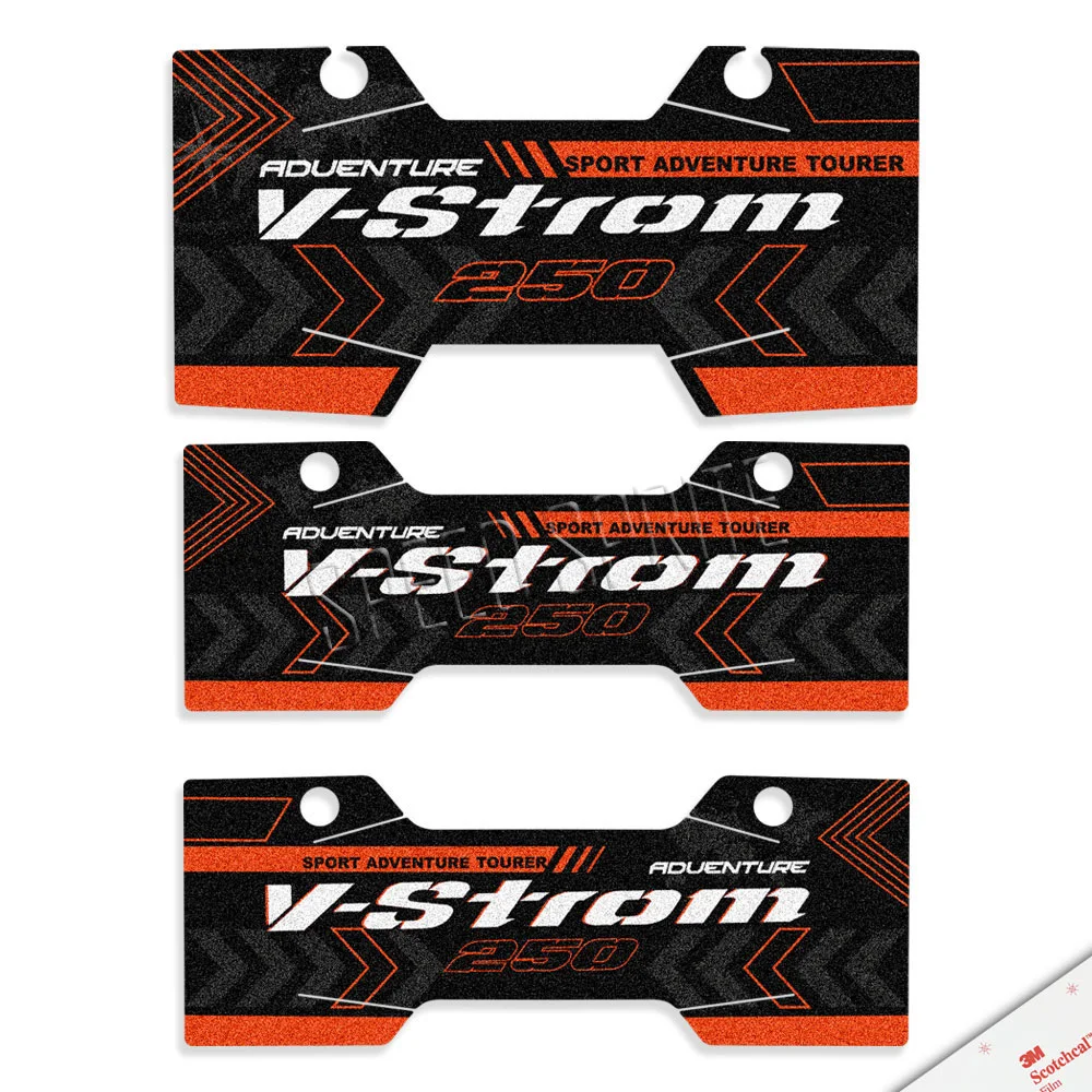 Motorcycle side box decal waterproof cover box sticker Protect 3M Accessories For Suzuki VSTROM DL250 V-Strom250