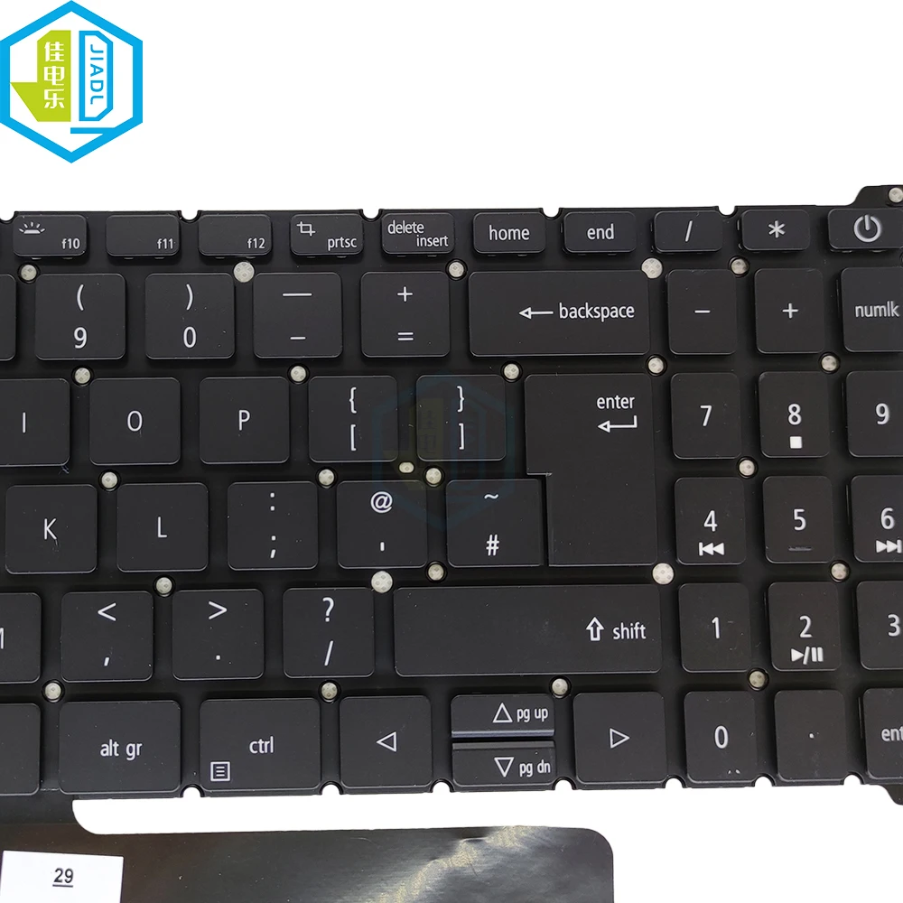 Imagem -02 - Teclado Europeu para Acer Aspire pc Notebook uk gb A31559 A315-59g A515-57 A515-57g N22c6 A715-51g A71576 S50-54