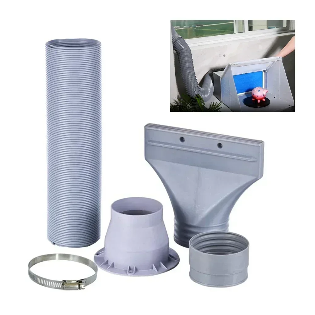 

Вентиляционный канал портативного кондиционера, изгиб на 360 градусов, пластиковая конструкция, универсальное использование, совместимый шланг для кондиционирования воздуха