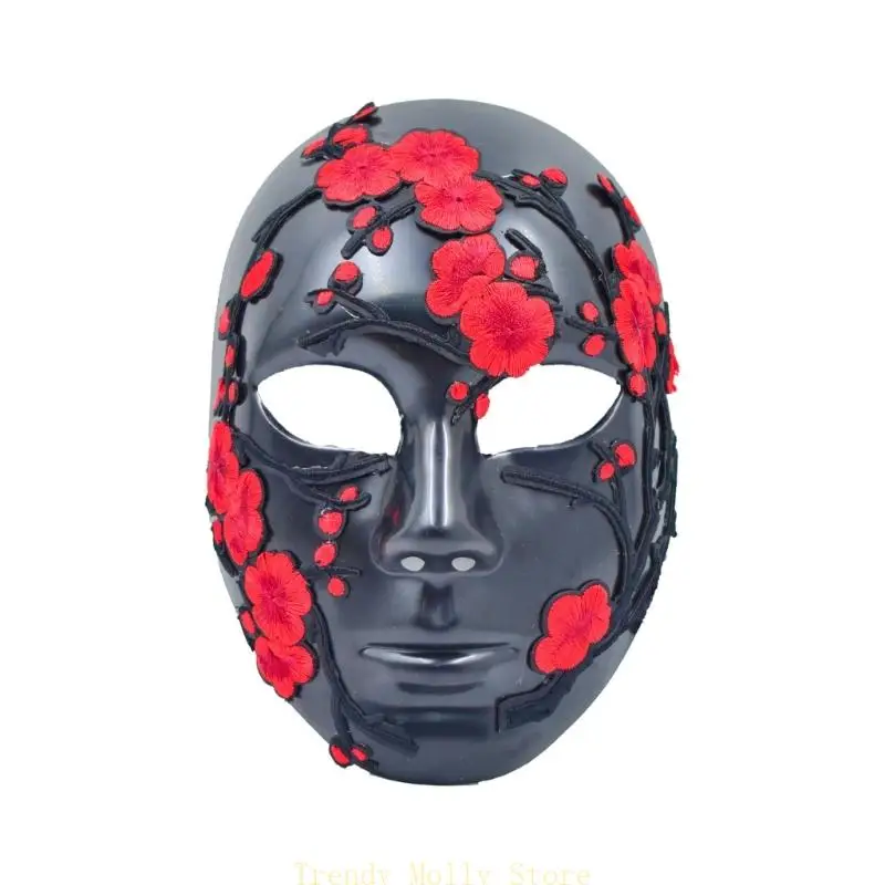 

N5KB Маска маскарада цветочные венецианцы маска Mardi Gras Mask