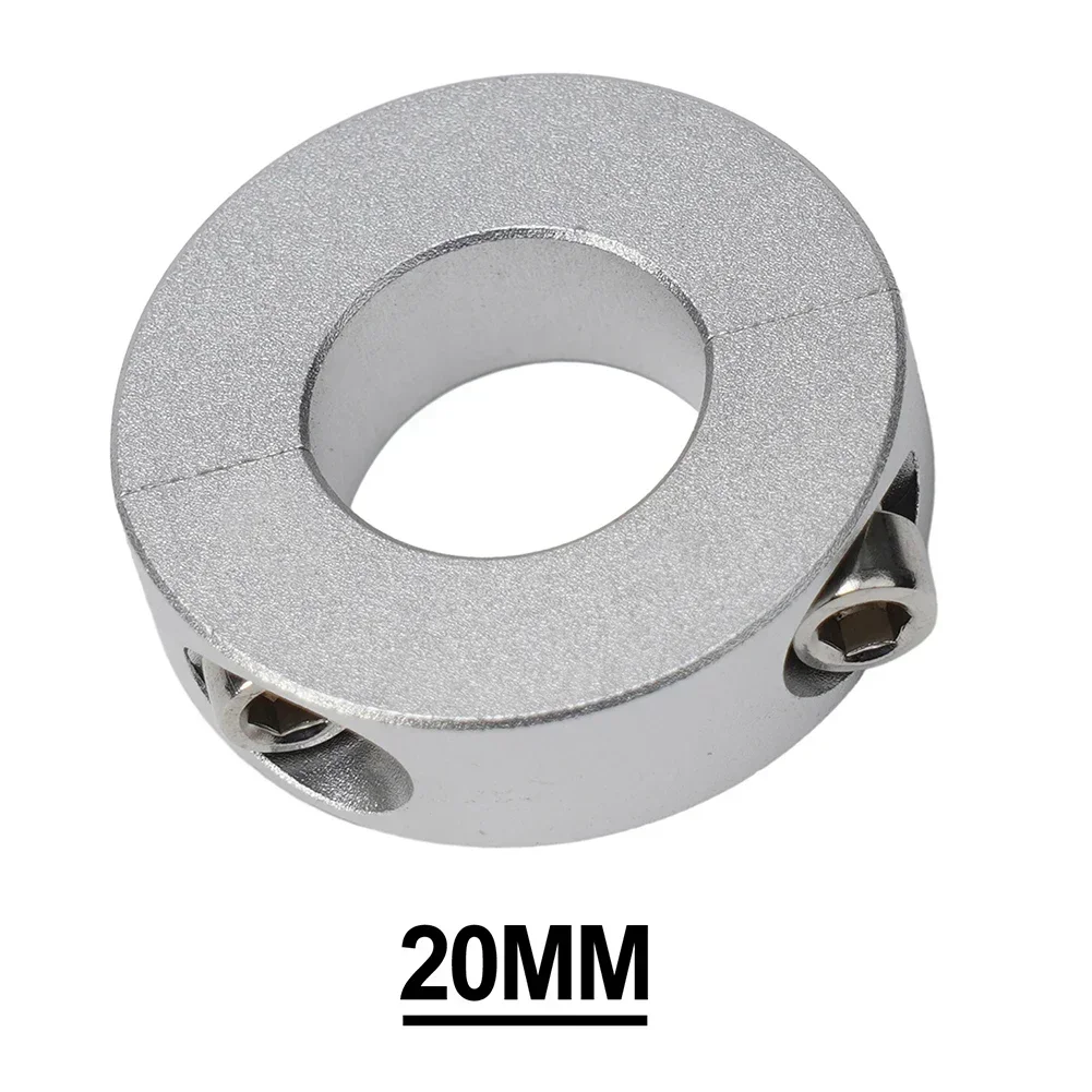 2pcs Clamp Collar Double Split Fixed Rings 20mm To 30mm Diameter Shaft Collar Clamp Type Split Collars Retaining Rings