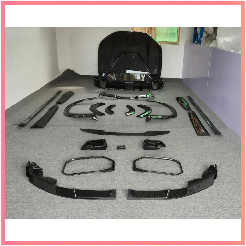 Top Quality for XM G09 LD Style Dry Carbon Fiber Body Kit Auto Accessories Front Lip Rear Diffuser Hood 2022-2023