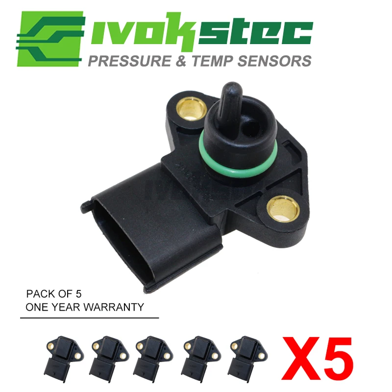 

5 PCS / Lot Brand New Manifold Absolute Pressure (MAP) Sensor For Hyundai Vehicles Accent Elantra 1.6 2.0 39300-22600