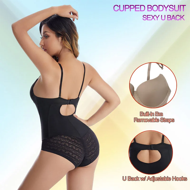 Bra Shapewear Bodysuit Women Butt Lifter Waist Trainer Corset Modeling Strap Reductive Girdles Slimming Underwear Body Shaper