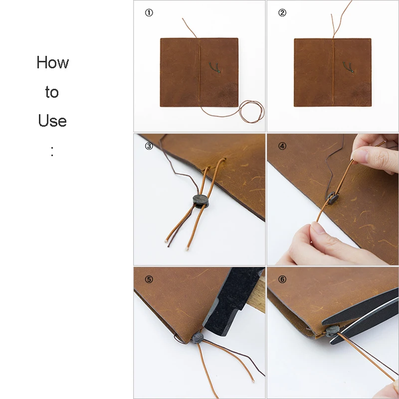 2db évjárat Utas Füzet accessor Fém kötél Abroncsozás planner decorativa diy Munkaeszköz Elsőrangú retro Medál írószer