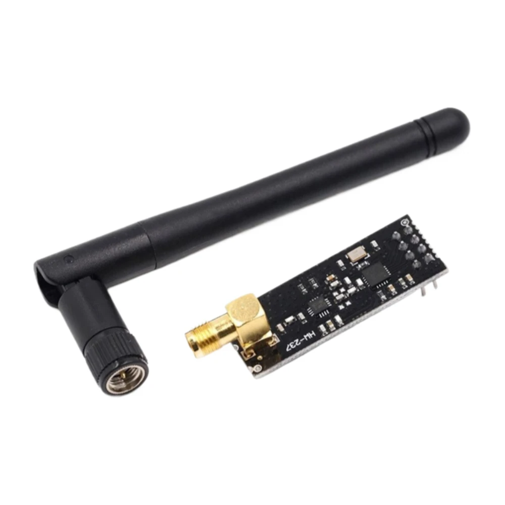 

2 шт. беспроводной модуль NRF24L01 PA LNA, 2.4G RF-трансивер с антенной, дальность 1100 м, для Arduino и дронов