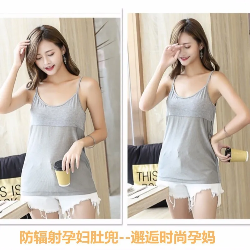 Radiation-Proof Maternity Camisole Full Silver Fiber Apron Women's Four Seasons Protection in Stock