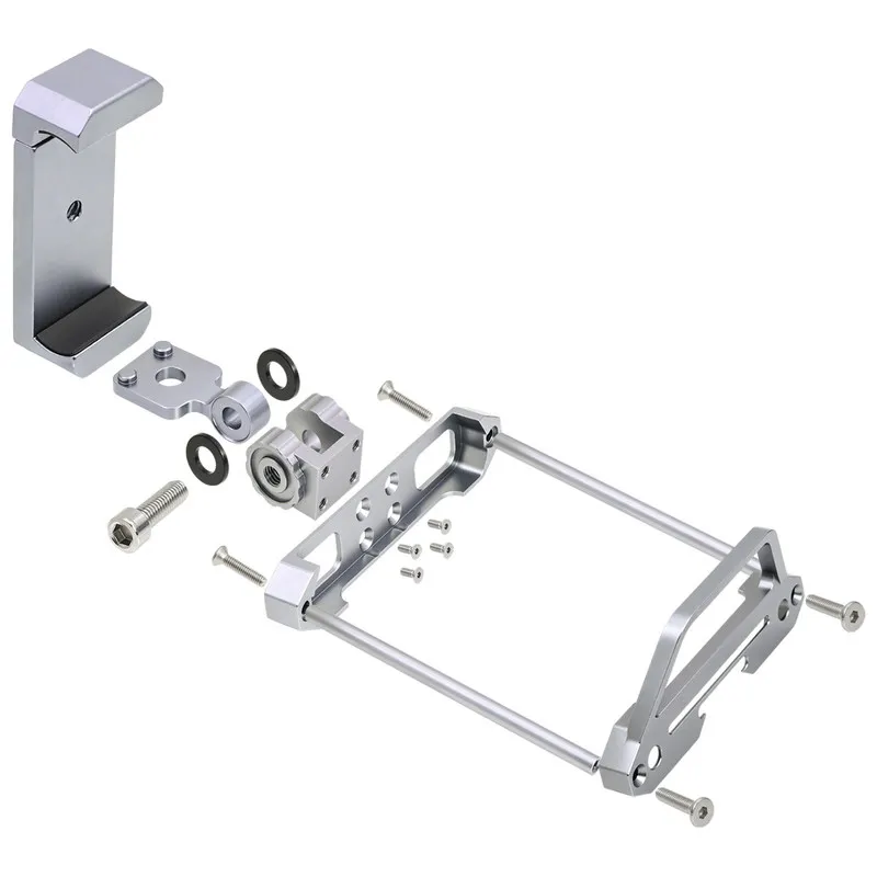 Aluminum Transmitter Stand Mount for  NB4 Pro NB4+ Lite with Phone Holder RC Radio Bracket Accessories Holder