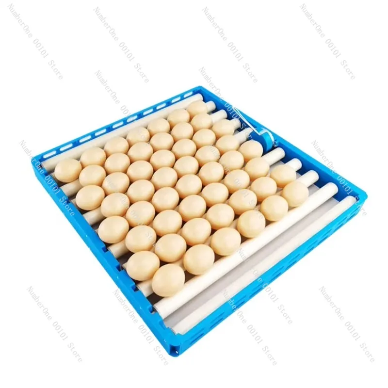 

2025 Explosive Roller Egg Tray Turner, Plastic for Egg Incubator, 70 Eggs Capacity