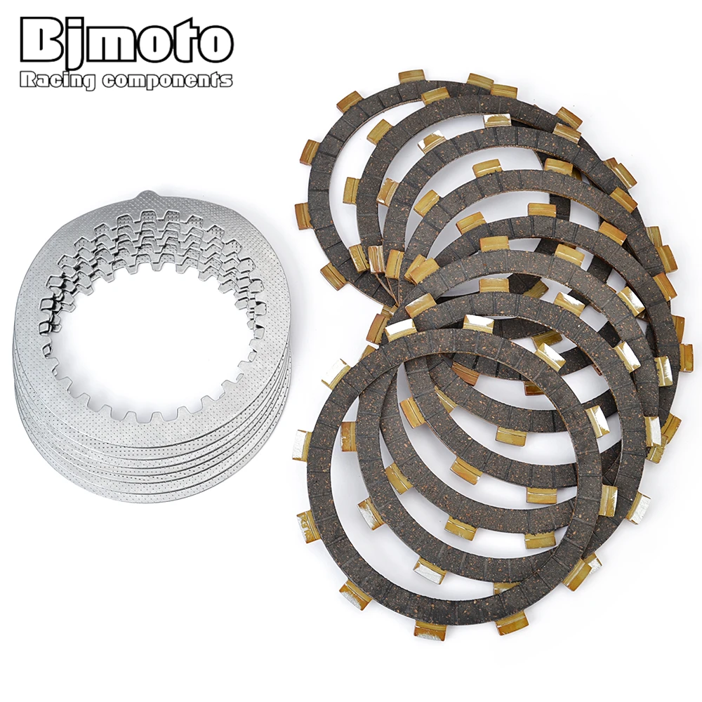 Motorcycle Clutch Friction Plates For Yamaha XJ600 51J XJ 600 Diversion (S-TYPE) XS500B XS500C XS500D XS500E FZ600 YX600 Radian