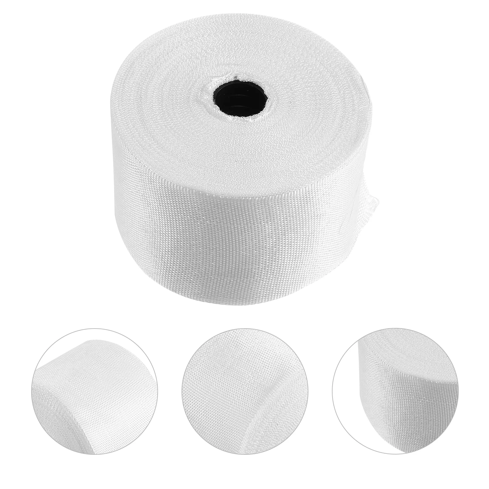 25 M Cable Tie Plain Weave Cloth Tape Mesh Joint Alkali-free Repair Insulation Tapes Polyester Heat-resistant Glass Fiber