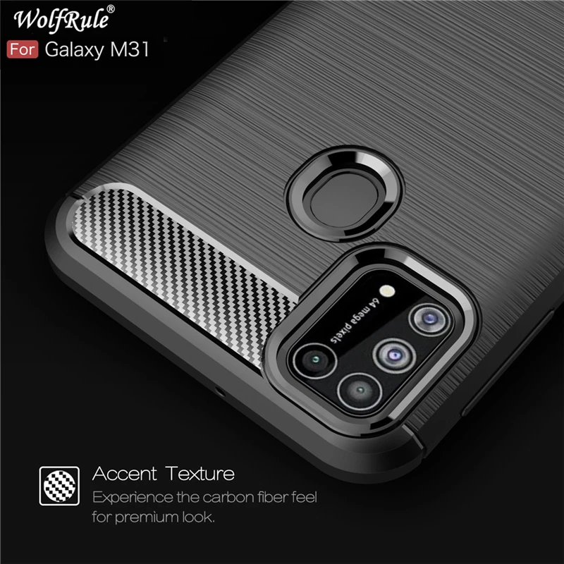 For Cover Samsung Galaxy M21 Case Samsung M31 TPU Case For Samsung M31 M32 M21 A51 A71 A23 A33 A13 A21S S21 Note 20 Ultra Fundas