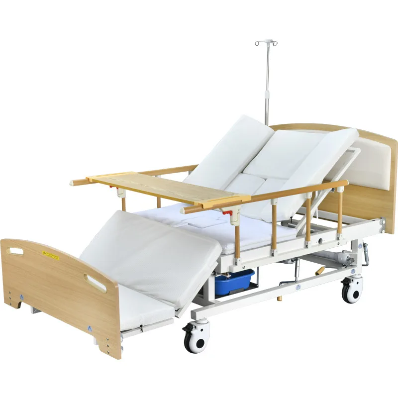 

High-end solid wood electric bed home multi-functional middle-aged and elderly bedridden patients paralyzed hospital bed