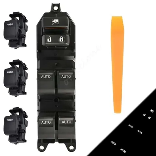 Imagen 2 del producto 84820-0R040 84810-06060 para Toyota Tundra 2007-2021, cristal de ventana eléctrica automática, interruptor de Control de elevador automático, accesorios para coche