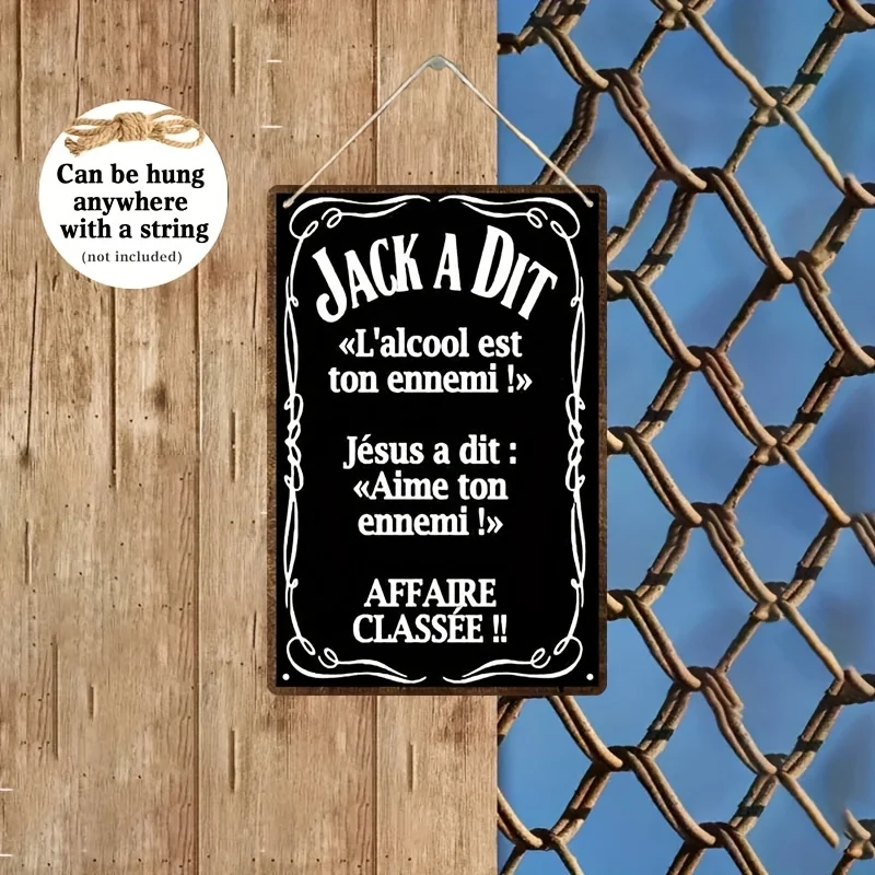 - Vintage Metal Wall Sign 