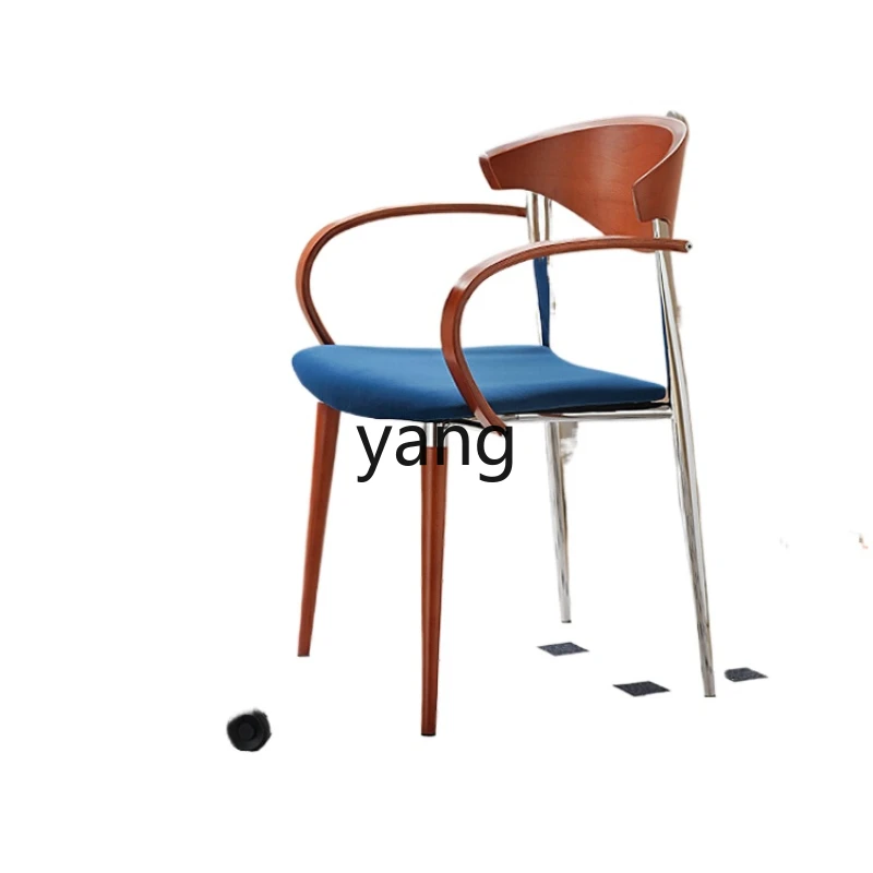 

CX Solid Wood Dining Chair Designer Armchair Home Leisure Desk Chair