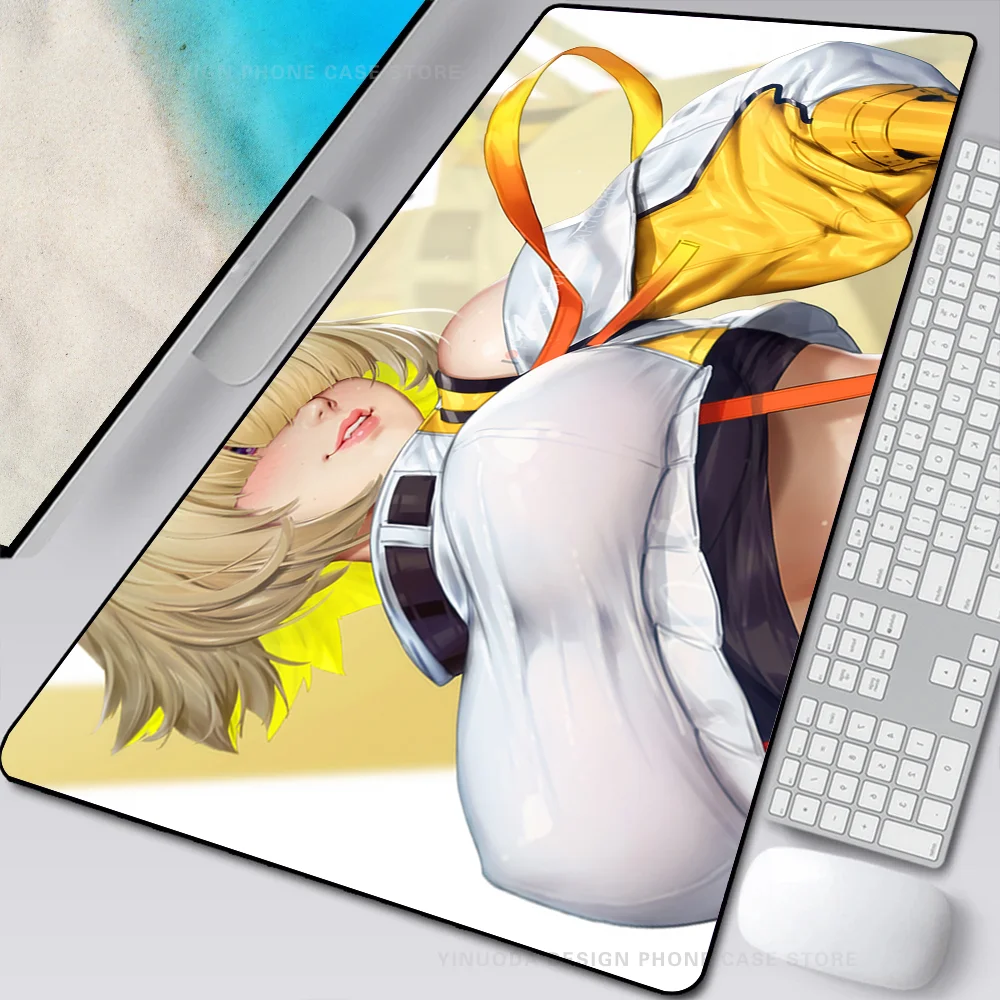 

NIKKE Goddess Of Victory Mousepad Mouse Mat Desk Mat With Pad Gaming Accessories Prime Gaming XXL Keyboard Pad