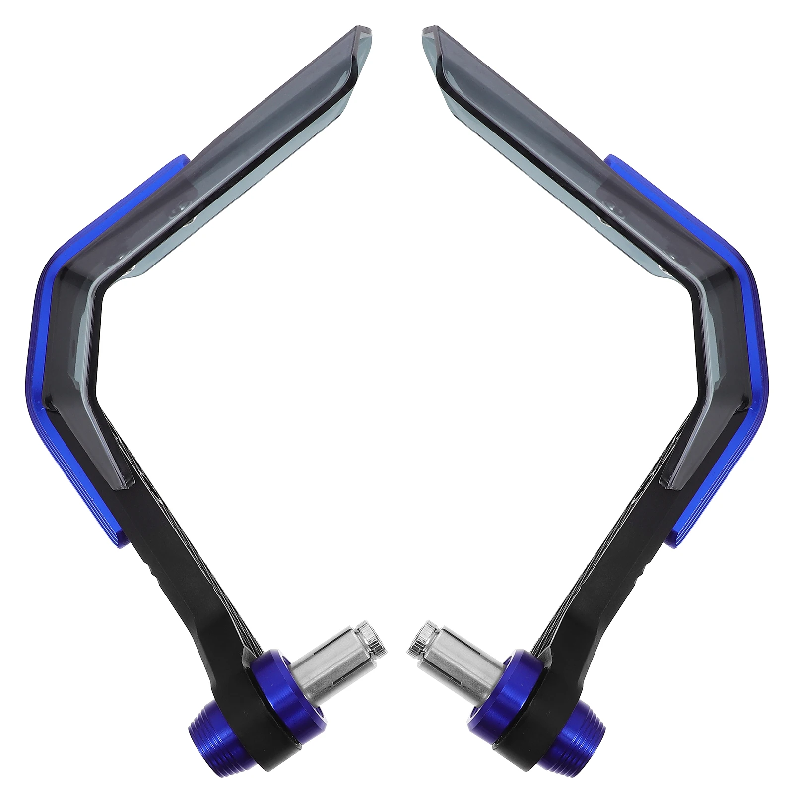 

2pcs Motorcycle Handguards Wind Protector Horn Windshield Universal Electric Bike Handlebar Protection Covers Plastic Aluminum