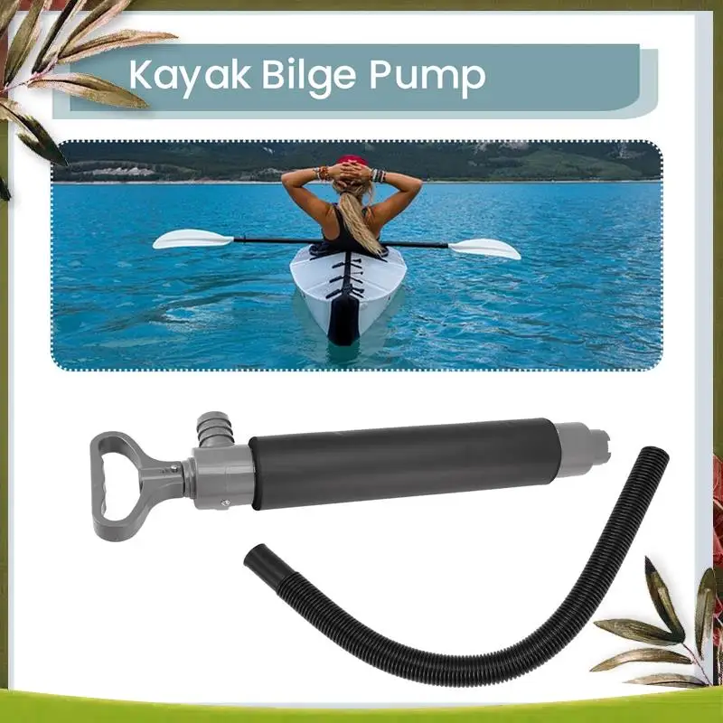 

Надежный трюмный насос Kaak, плавающий ручной насос, портативный ручной водяной насос, комплект трюмного насоса для каяков, каноэ и лодок, аксессуары