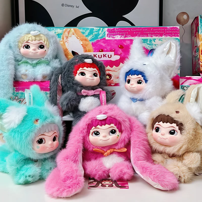 

New Genuine Wakukuthe Series Of The Diary Of The Mischievous Fox And Rabbit Blind Box Good Birthday Gifts Toys Customization