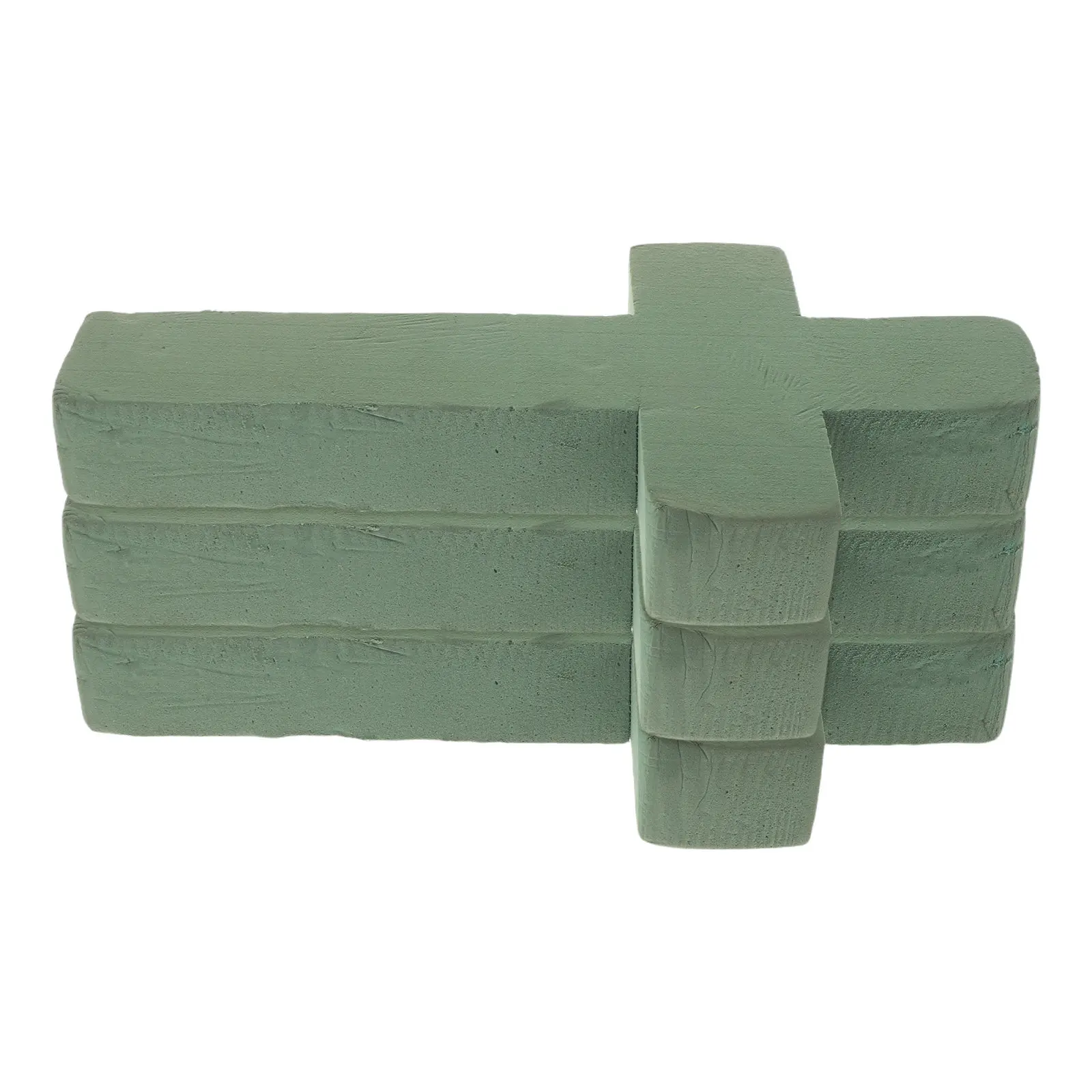 3Pcs Cross Shaped Floral Foam Base High Density Water Absorbing Non Crumbly Florist Foam for Church Altar Funeral Spray Casket