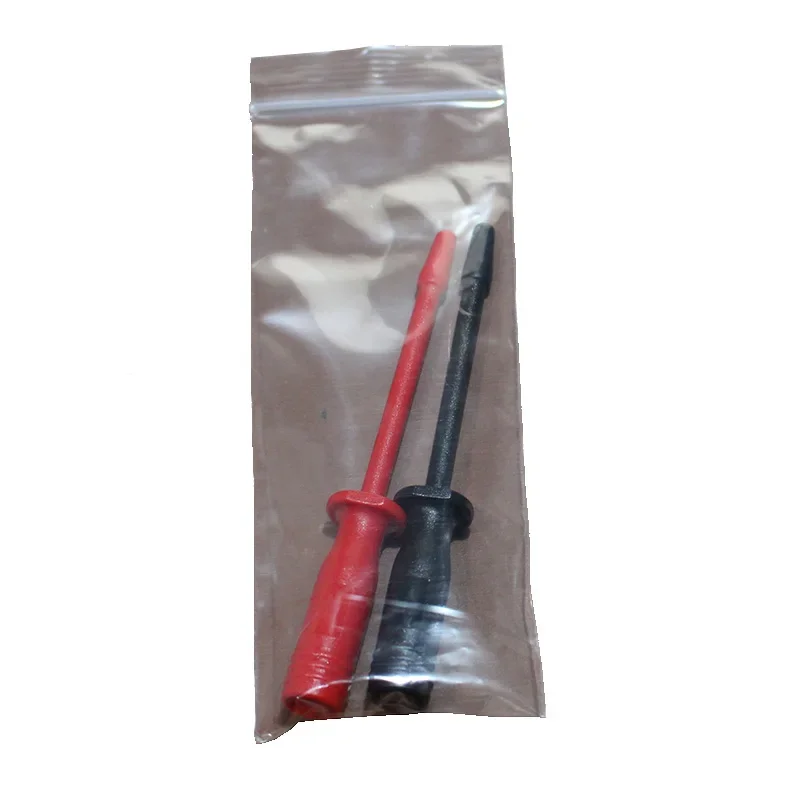 TPC164 2pcs Safety test probe with 4mm socket test probe test hook clip