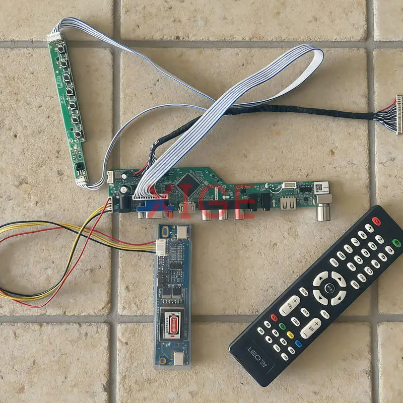 

Плата контроллера привода монитора подходит для M190A1 TM190MCS01 M190PW01 MT190AW02 1440x900 30-контактный LVDS 2-CCFL USB+AV+VGA+HDMI 1440*900 комплект